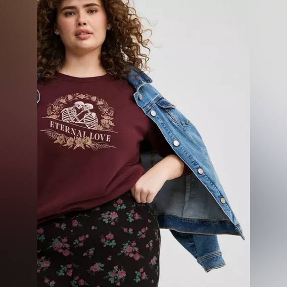 Torrid Full-Length Legging - Sydney Floral Deep Black - Size 4 - NWT - Picture 2 of 2